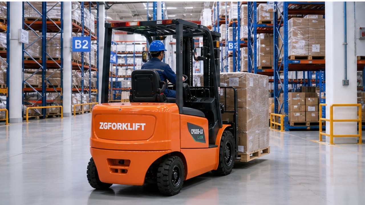 CPD35-LX lithium electric forklift selection and industry scene