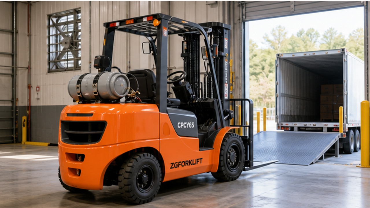CPCY65 LPG forklift selection and industry scene