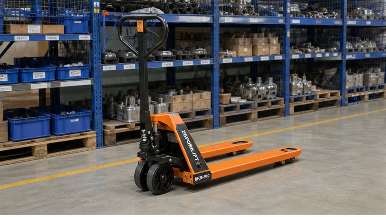 BF35-PRO manual pallet truck selection and industry scene