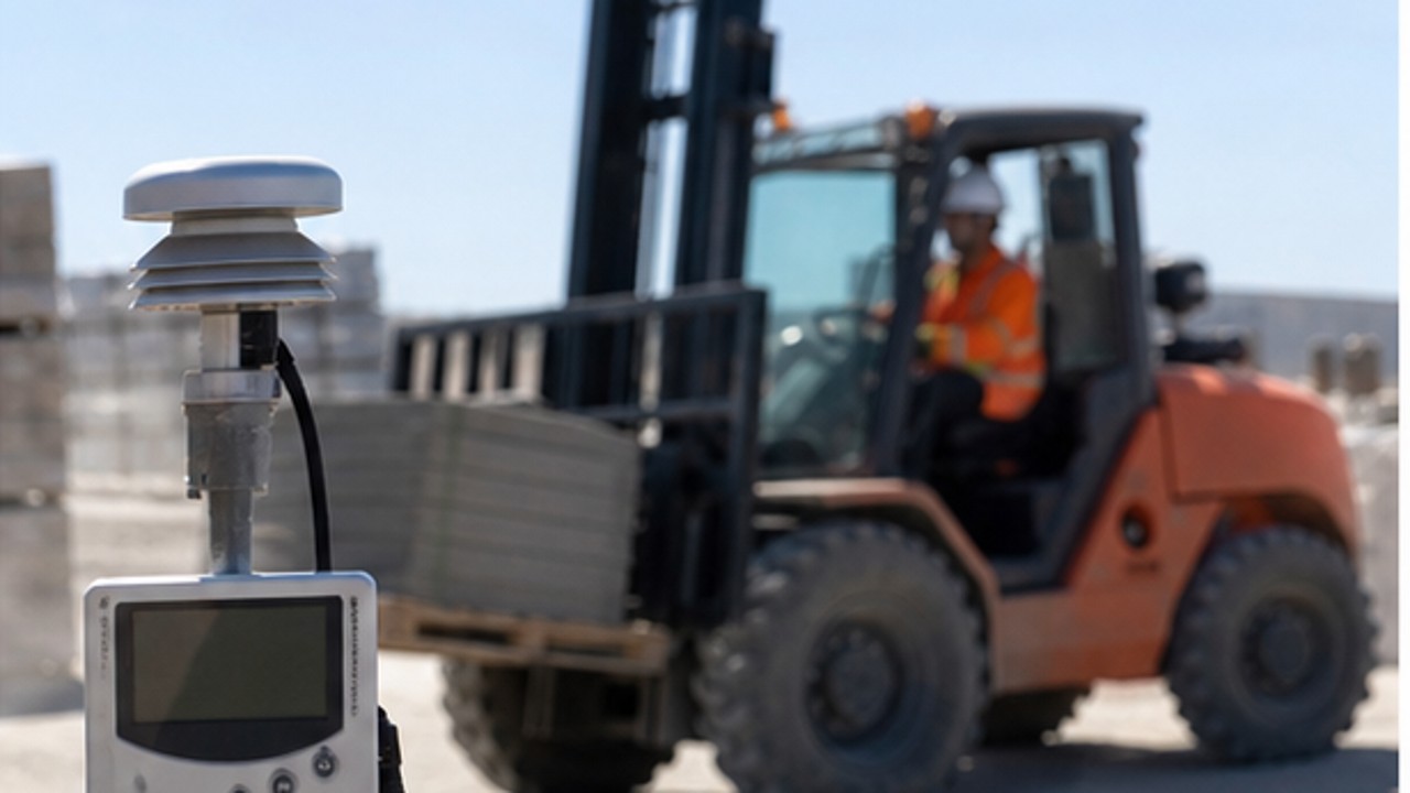 Related Rear-pivot Rough Terrain Forklift 1 bright operating scene