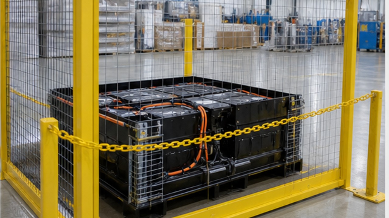Related Electric Forklift 3 bright operating scene