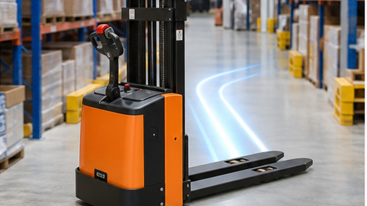 Related Stacker 1 bright operating scene