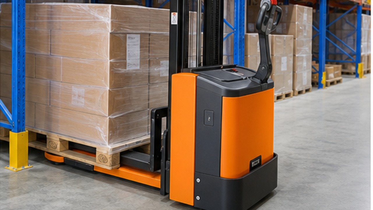 Related Stacker 3 bright operating scene