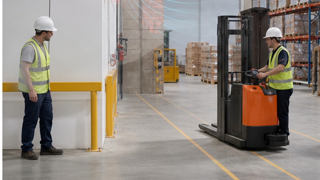 Related Stacker 2 bright operating scene