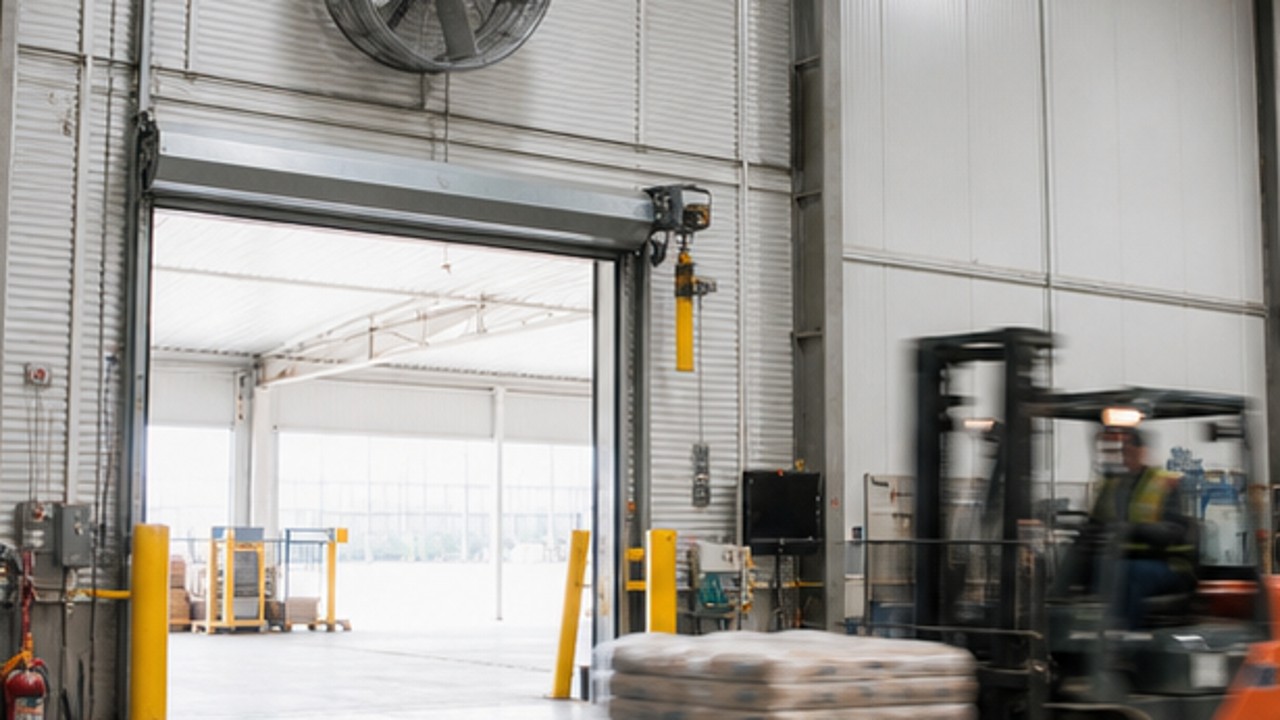 Related Diesel Forklift 2 bright operating scene