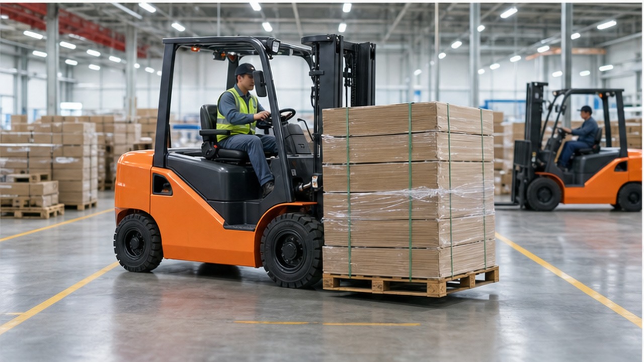 CPD40-LX lithium electric forklift selection and industry scene