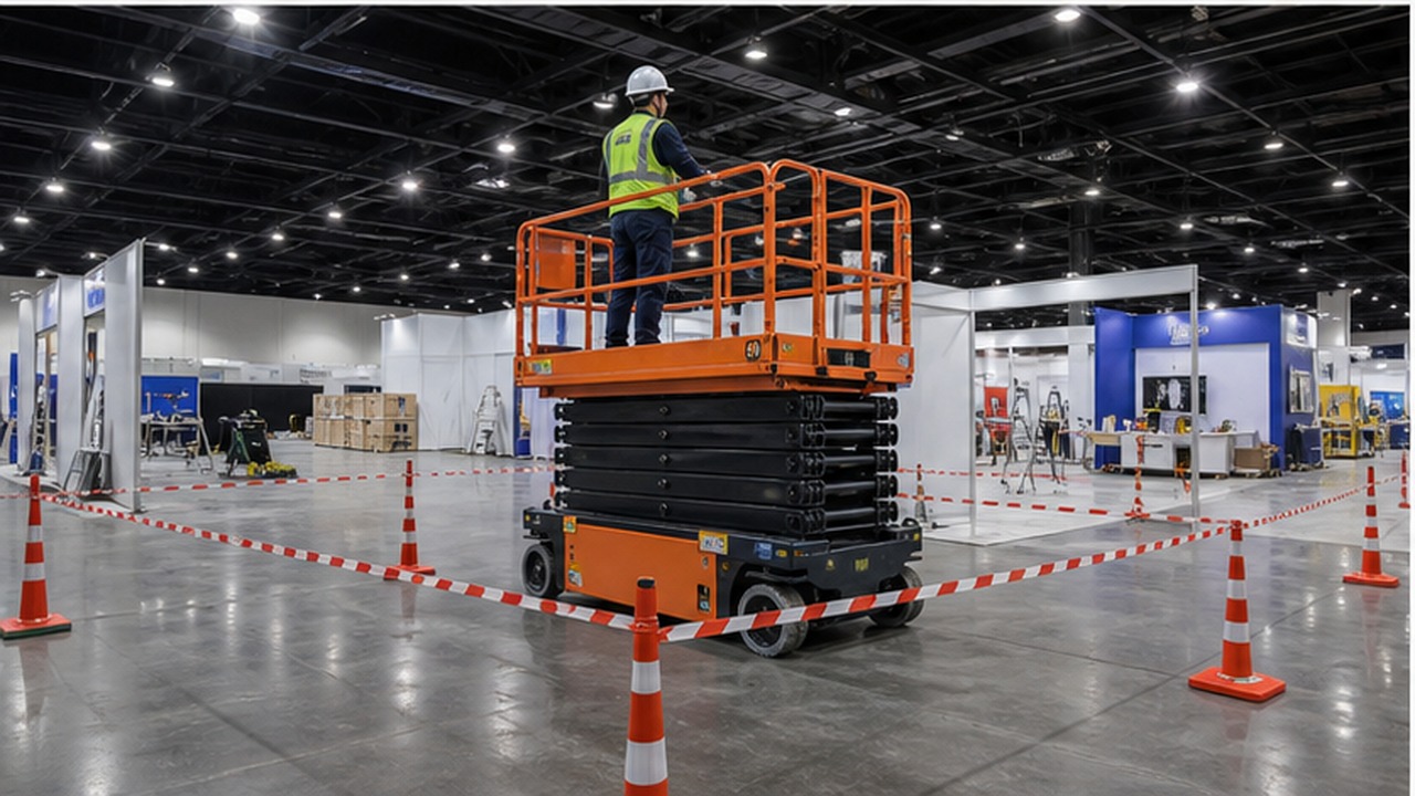 GTJZ1812E-X electric scissor lift selection and industry scene