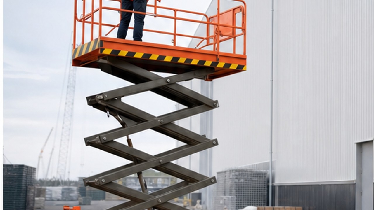 Related Aerial Platform 2 bright operating scene