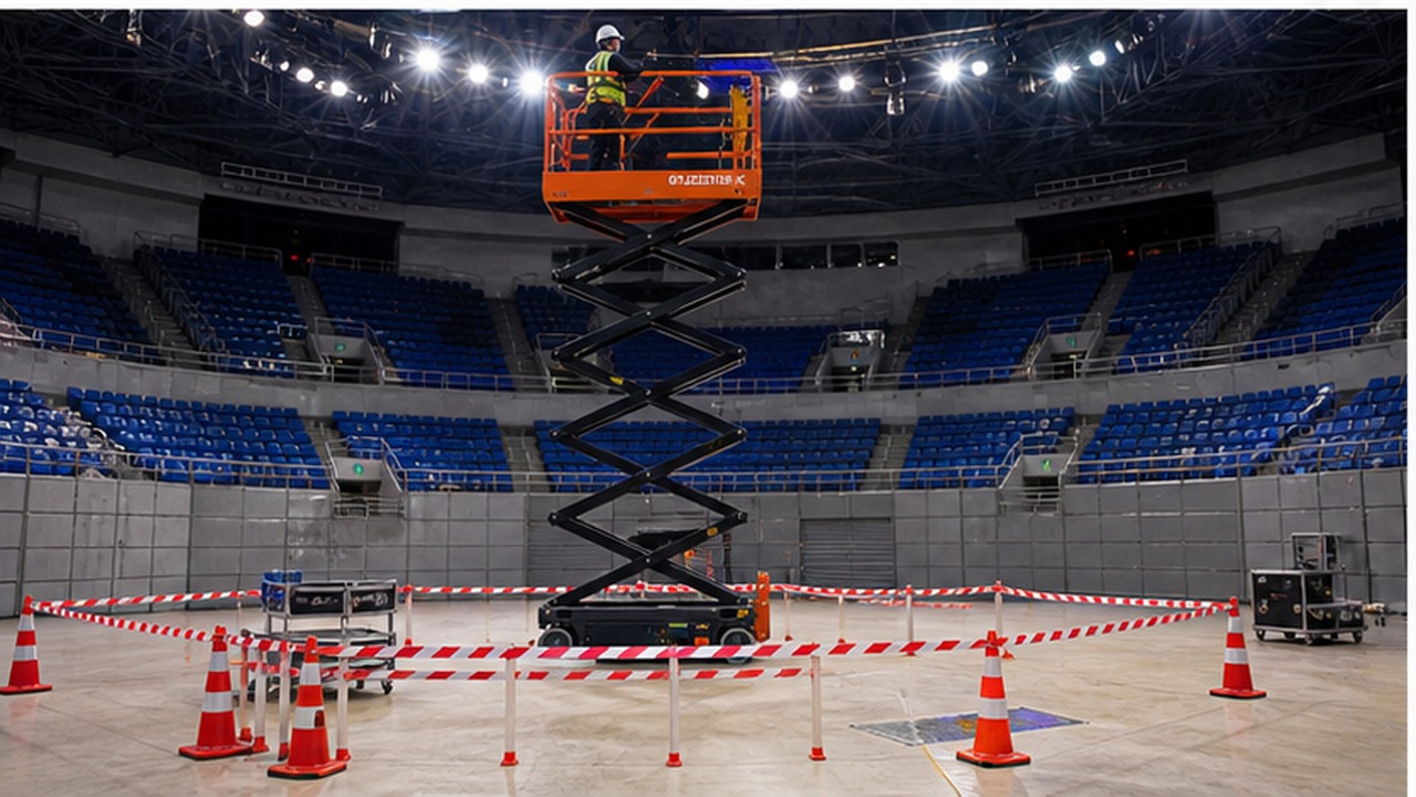 GTJZ2212E-X electric scissor lift selection and industry scene