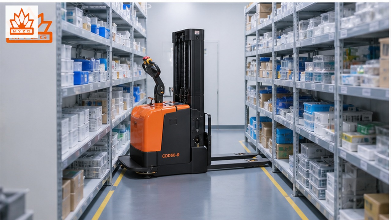 CDD50-R electric pallet stacker selection and industry scene