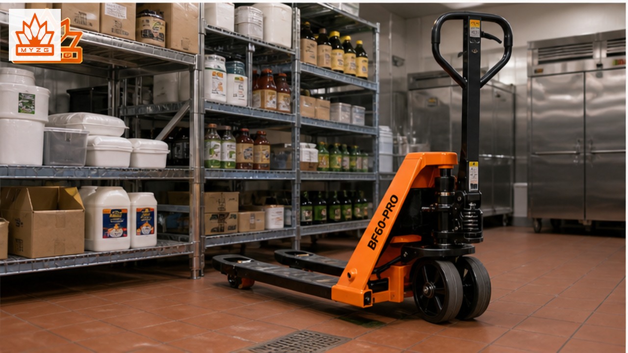 BF60-PRO manual pallet truck selection and industry scene