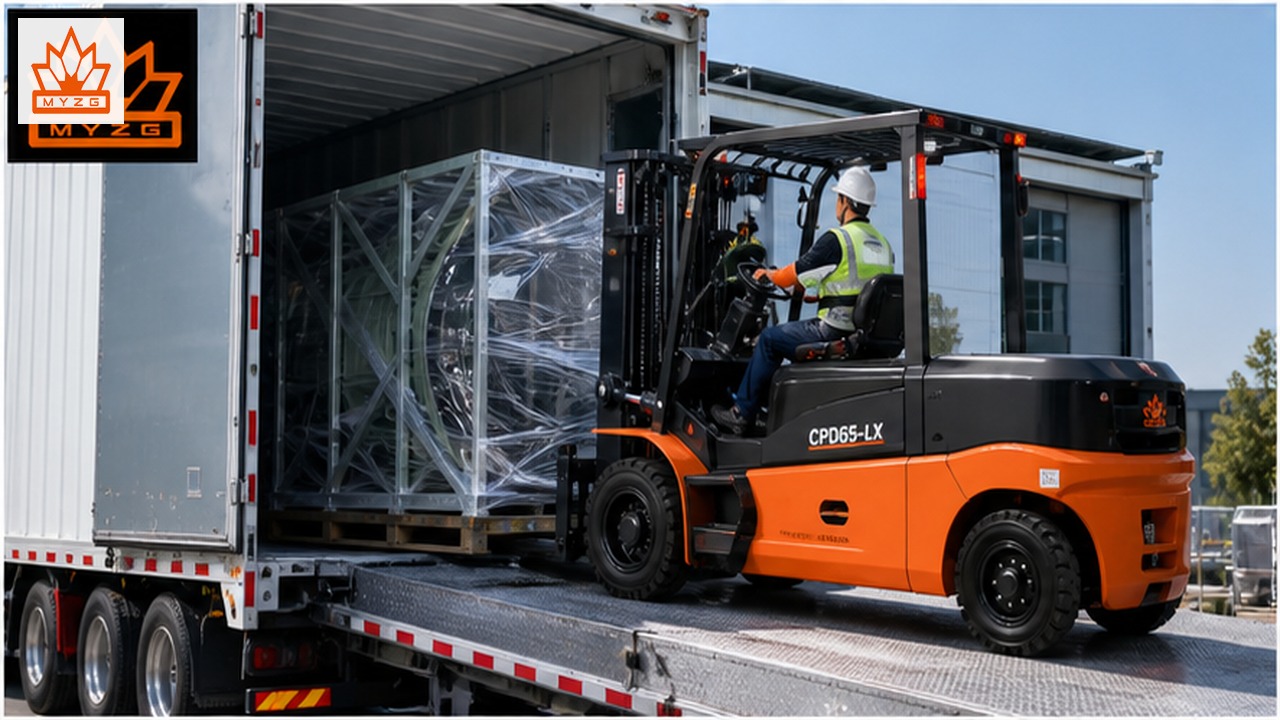 CPD65-LX lithium electric forklift selection and industry scene