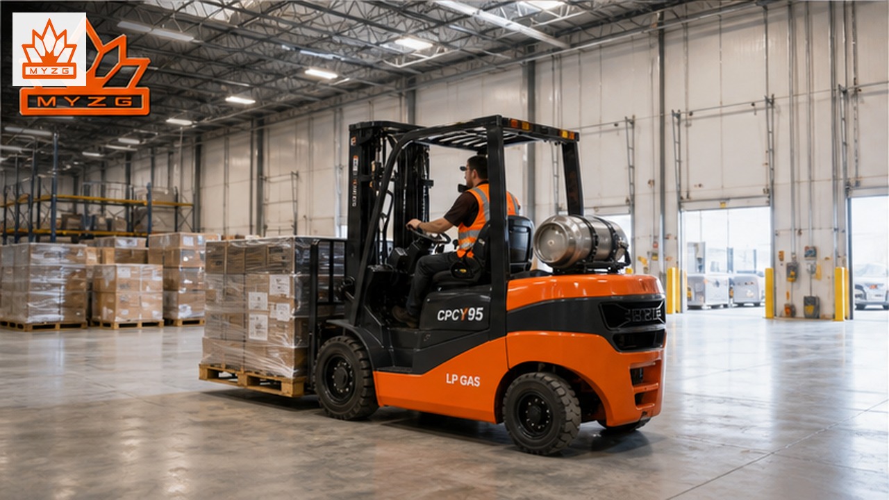CPCY95 LPG forklift selection and industry scene