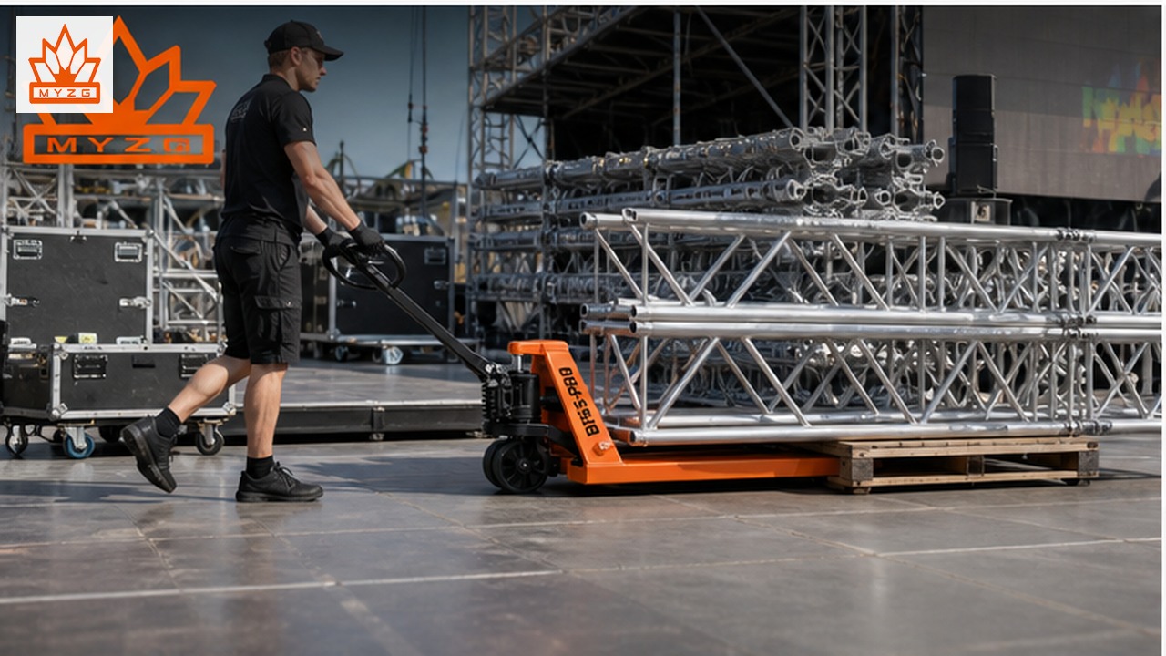 BF65-PRO manual pallet truck selection and industry scene