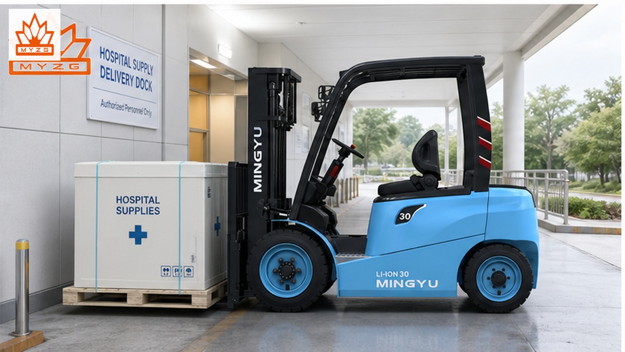 CPD75-LX lithium electric forklift selection and industry scene
