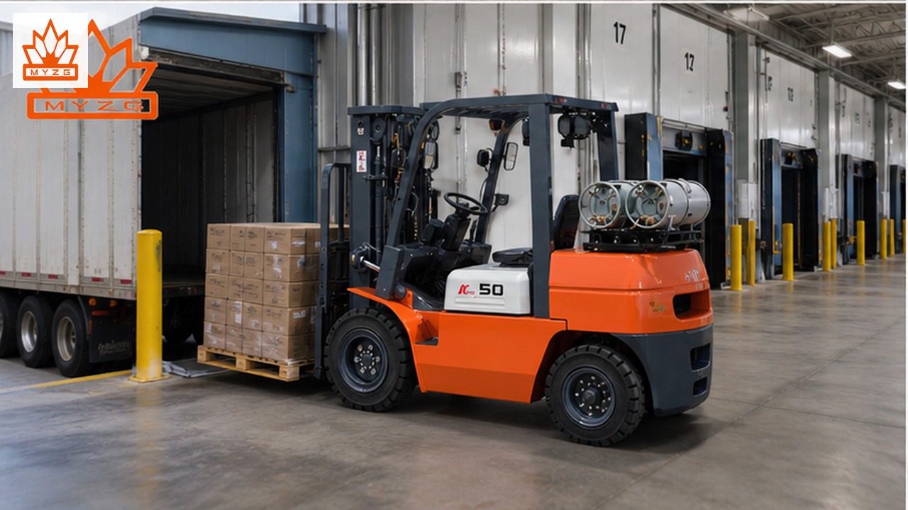 CPCY105 LPG forklift selection and industry scene