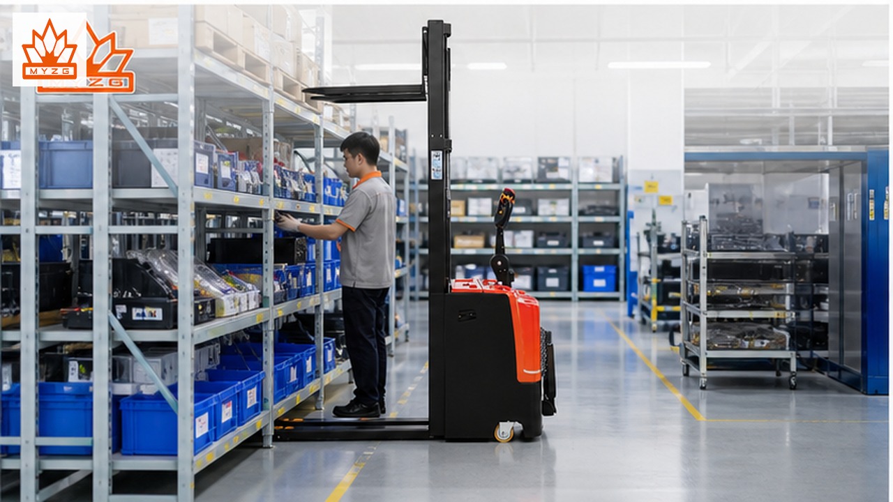 CDD70-R electric pallet stacker selection and industry scene
