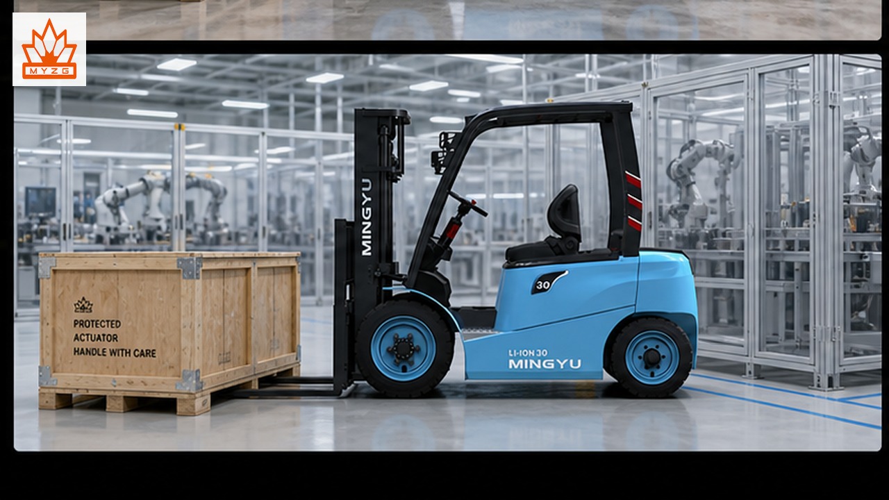 CPD80-LX lithium electric forklift selection and industry scene