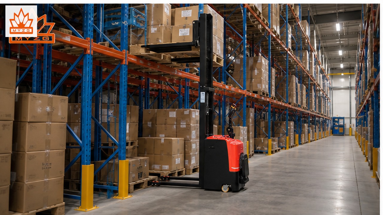 CDD75-R electric pallet stacker selection and industry scene