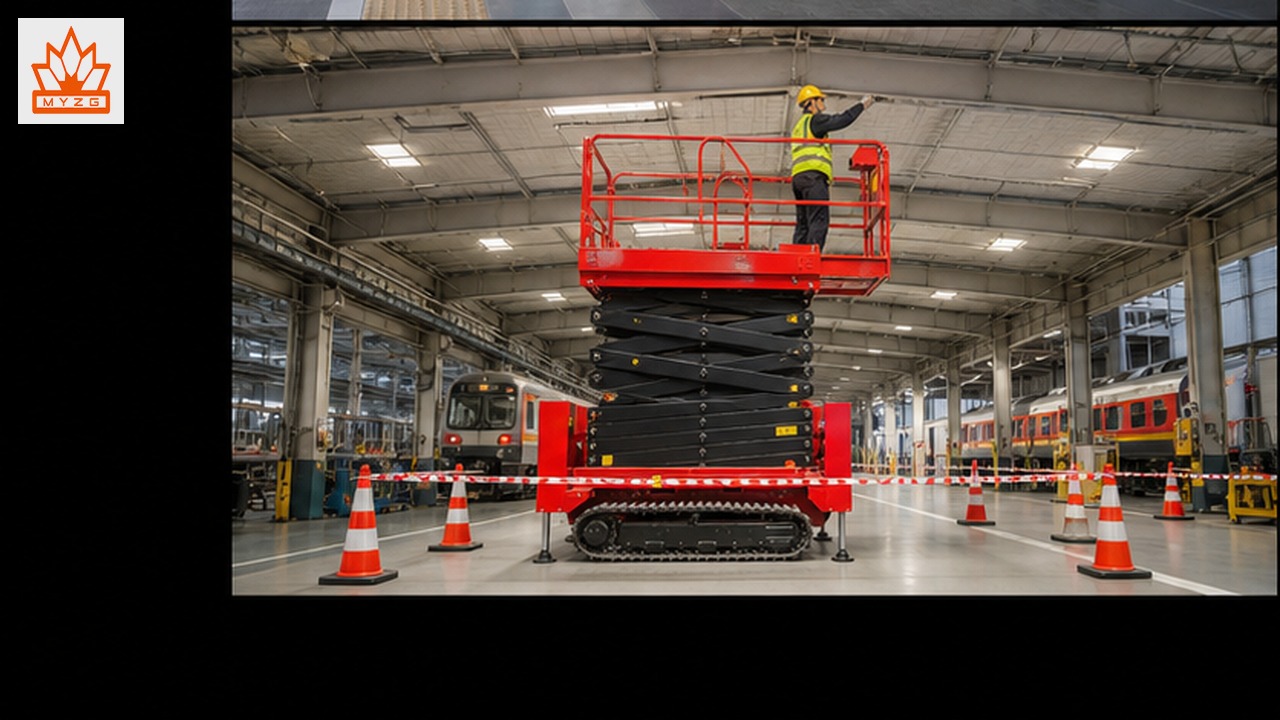 GTJZ3412E-X electric scissor lift selection and industry scene