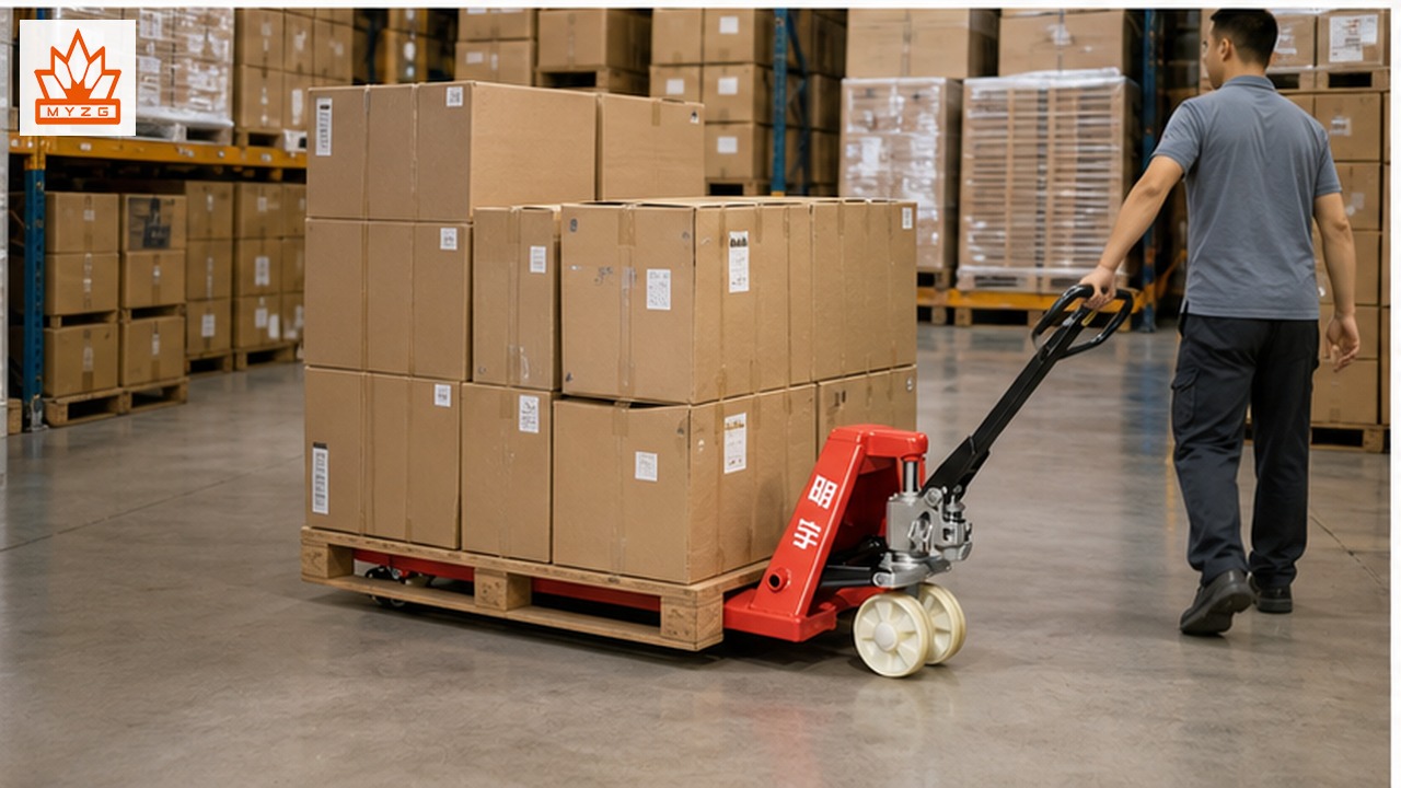 BF85-PRO manual pallet truck selection and industry scene