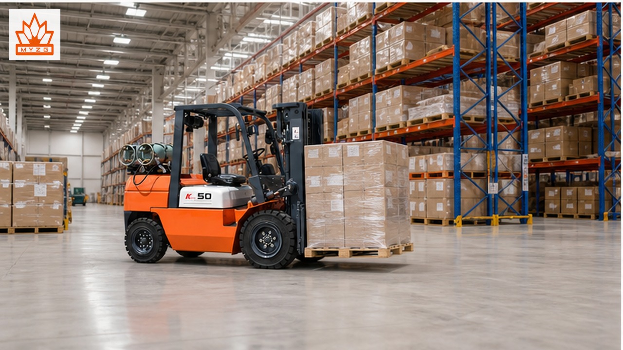 CPCY120 LPG forklift selection and industry scene