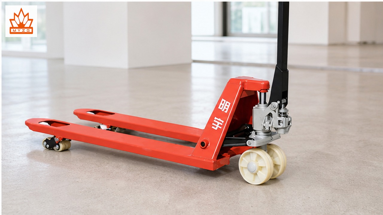 BF90-PRO manual pallet truck dealer service and maintenance scene