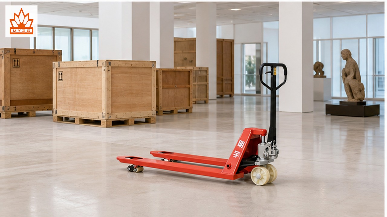 BF90-PRO manual pallet truck selection and industry scene