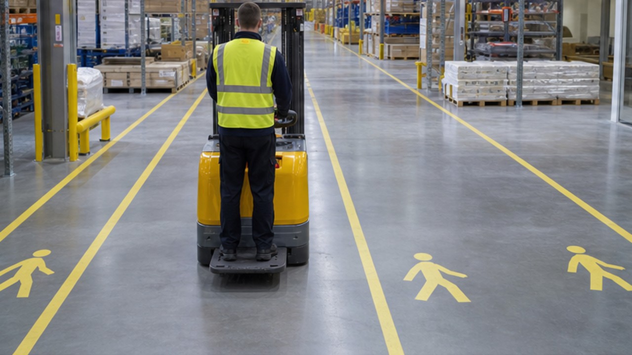 Related Stacker 2 bright operating scene
