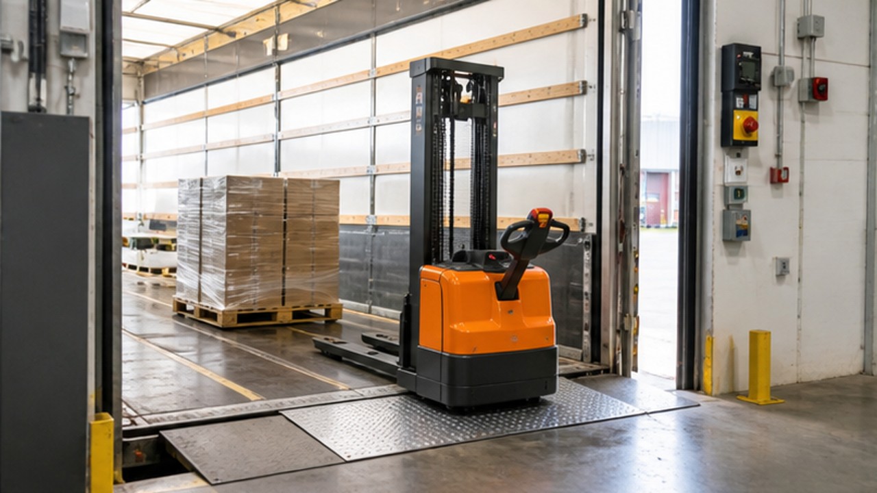 Related Stacker 1 bright operating scene