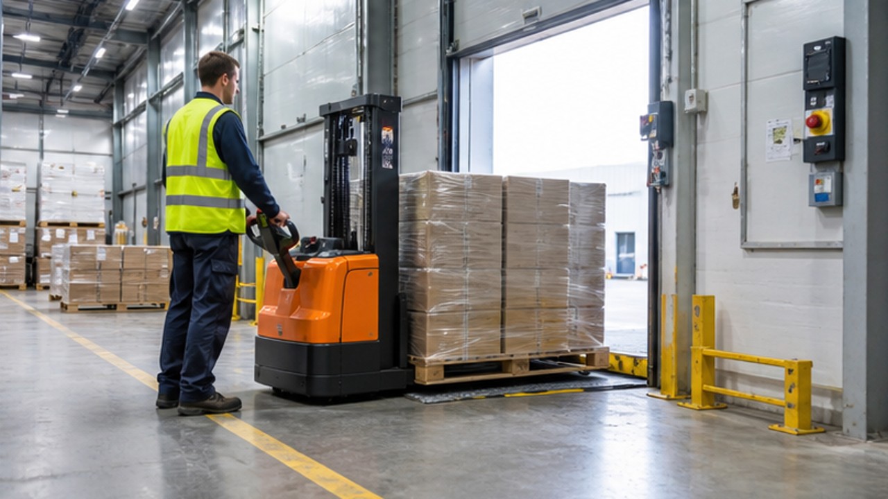Related Stacker 3 bright operating scene
