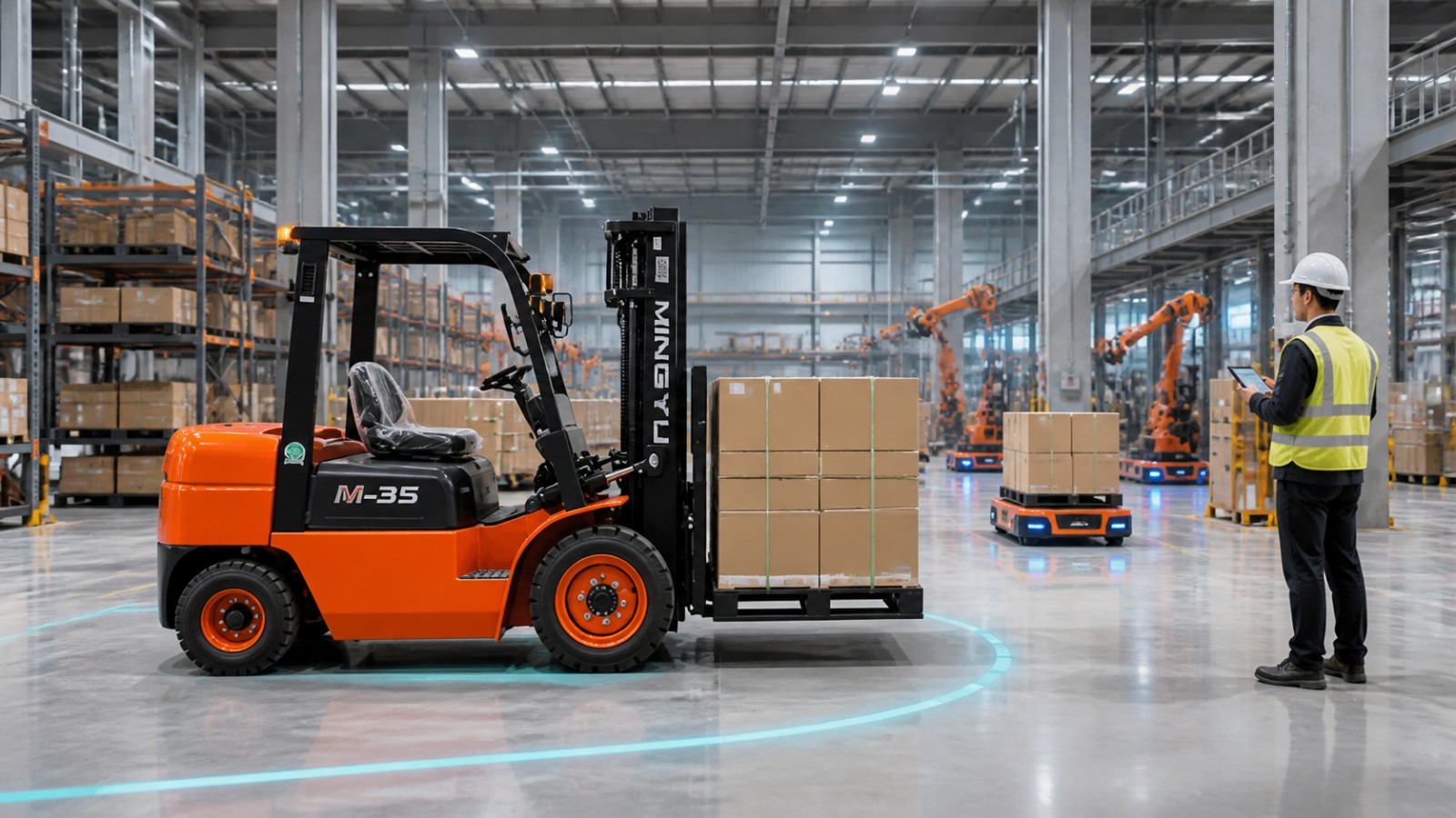Agentic AI Warehouses in 2026: How Forklifts Fit the Human-Machine Control Loop