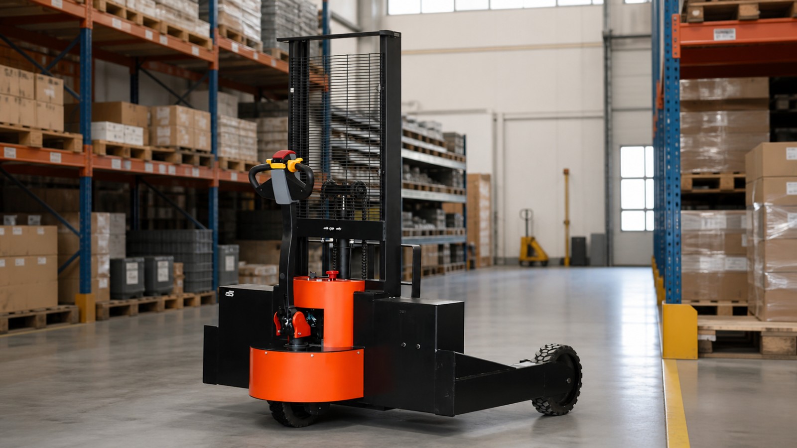 MYCBDB electric pallet truck product detail scene