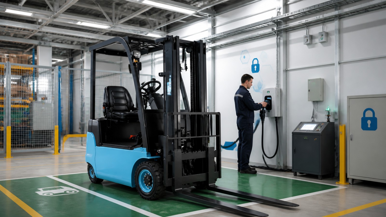 Connected Charging, Connected Risk: A 2026 Cybersecurity Guide for Electric Forklift Fleets