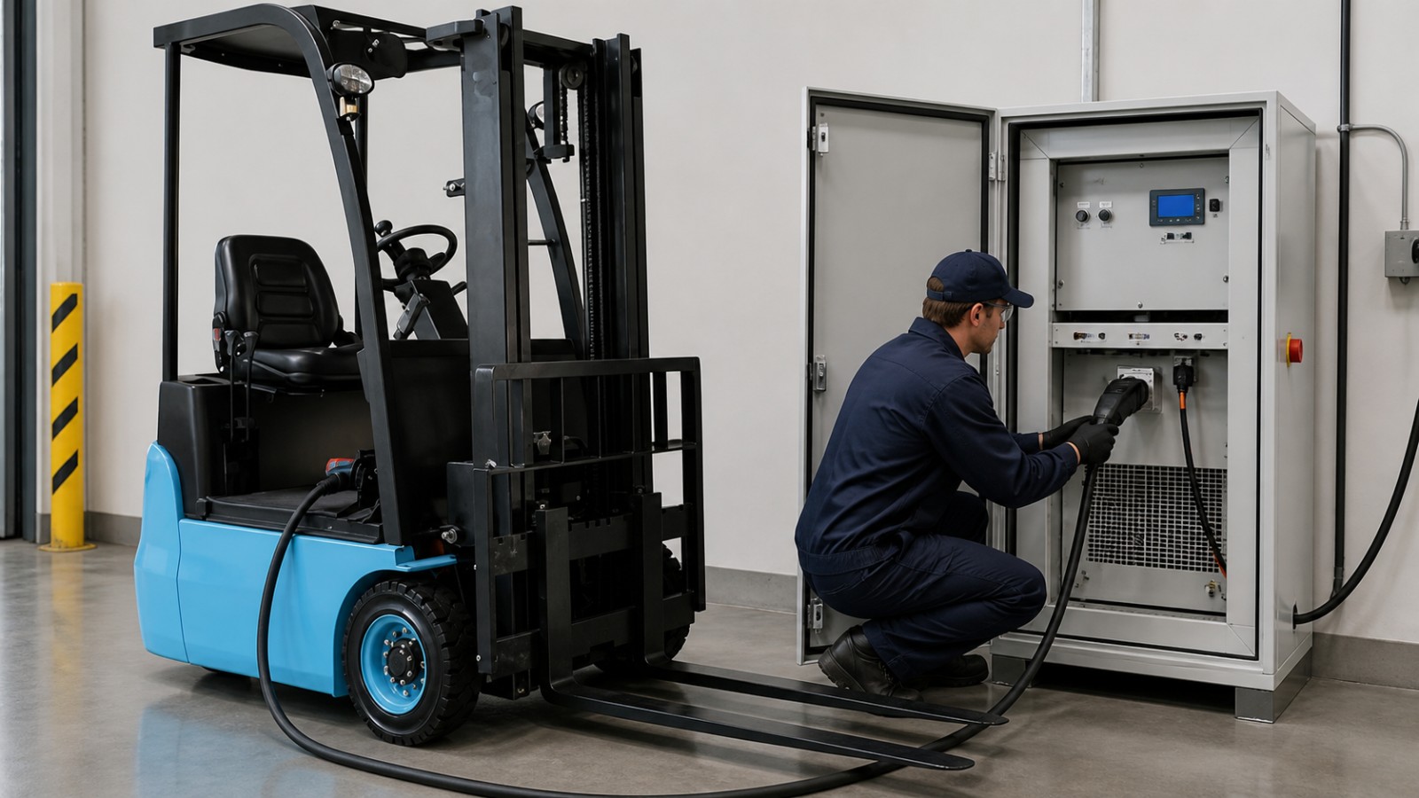 CPD20A electric forklift application scene