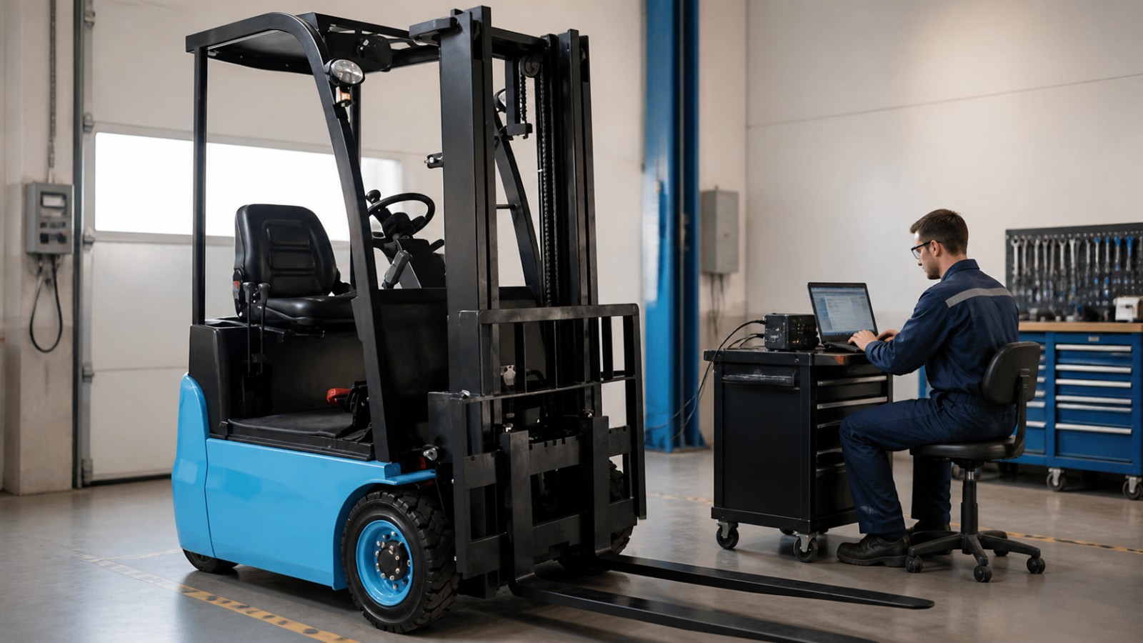 CPDB30 new electric forklift application scene