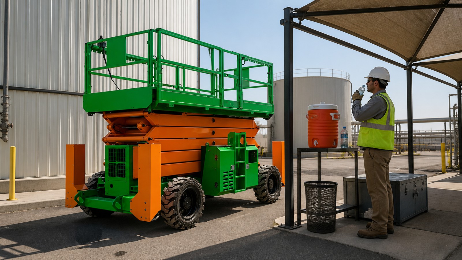 Extreme Heat and MEWPs: A 2026 Work-at-Height Safety Playbook