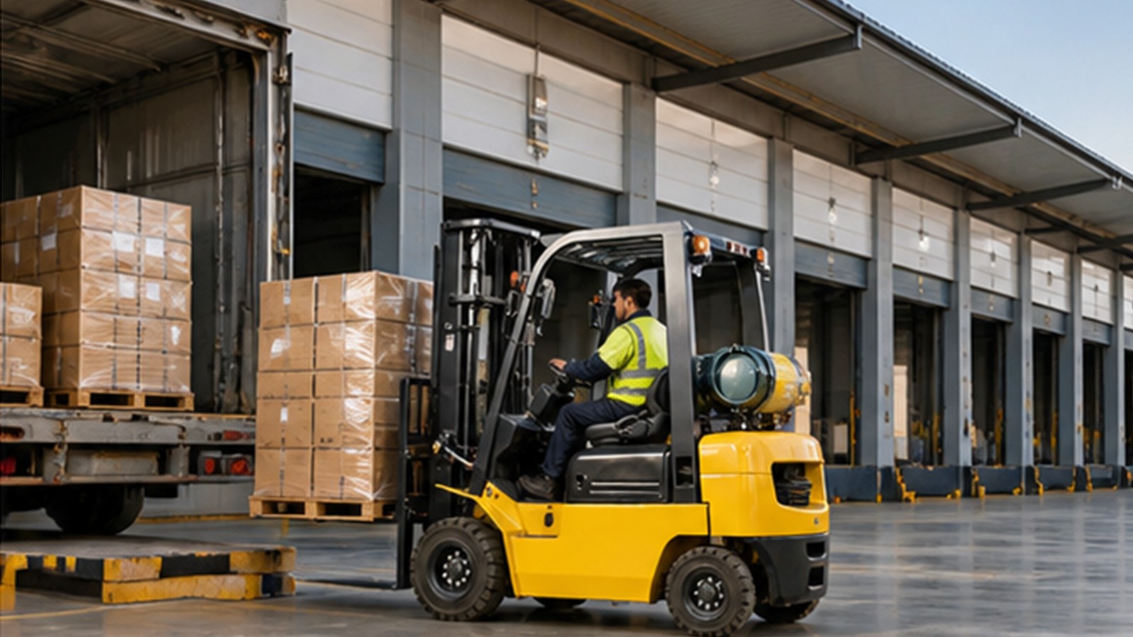 CPY15 gasoline LPG forklift application scene