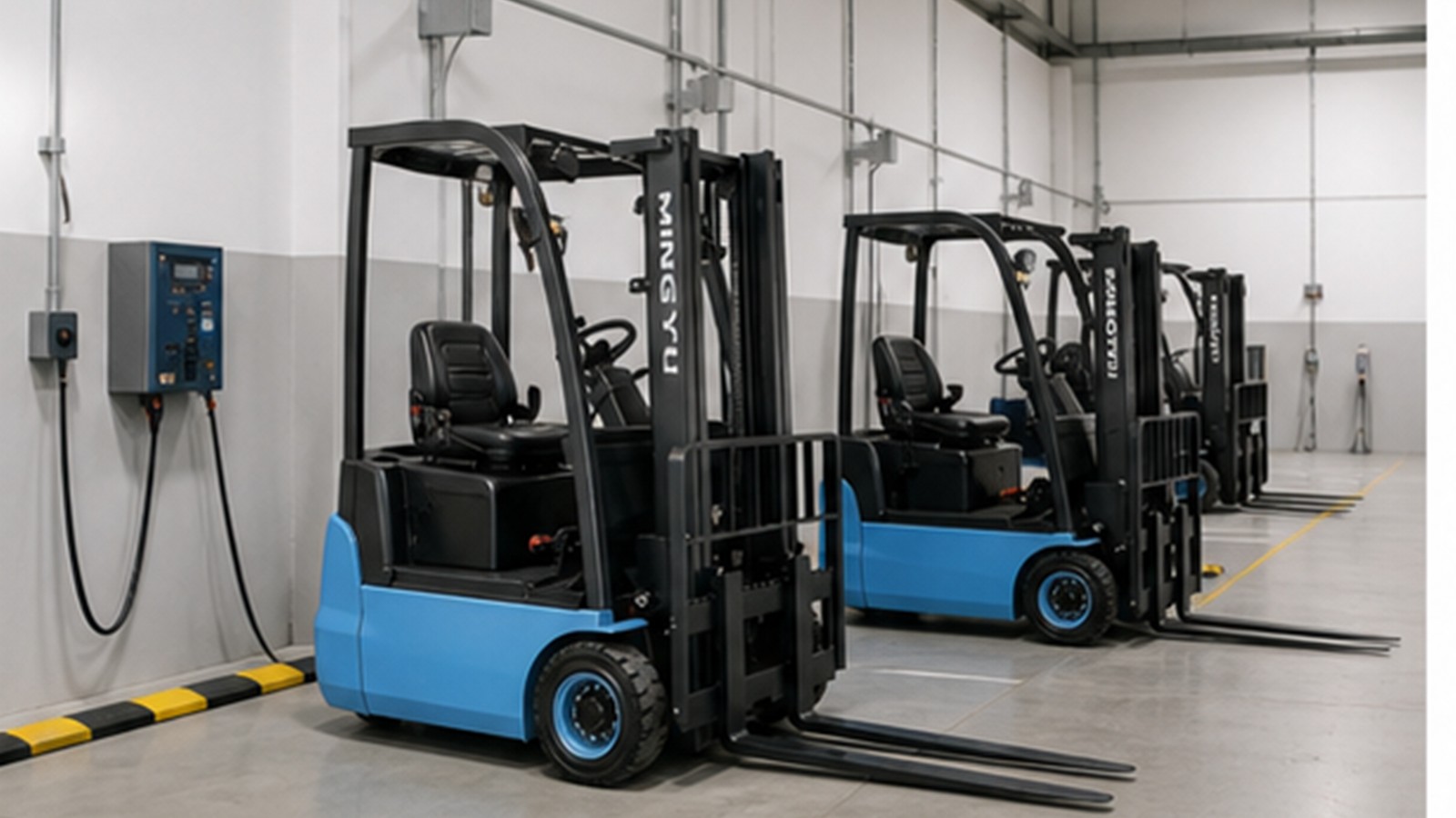 MYCPD10 electric forklift application scene