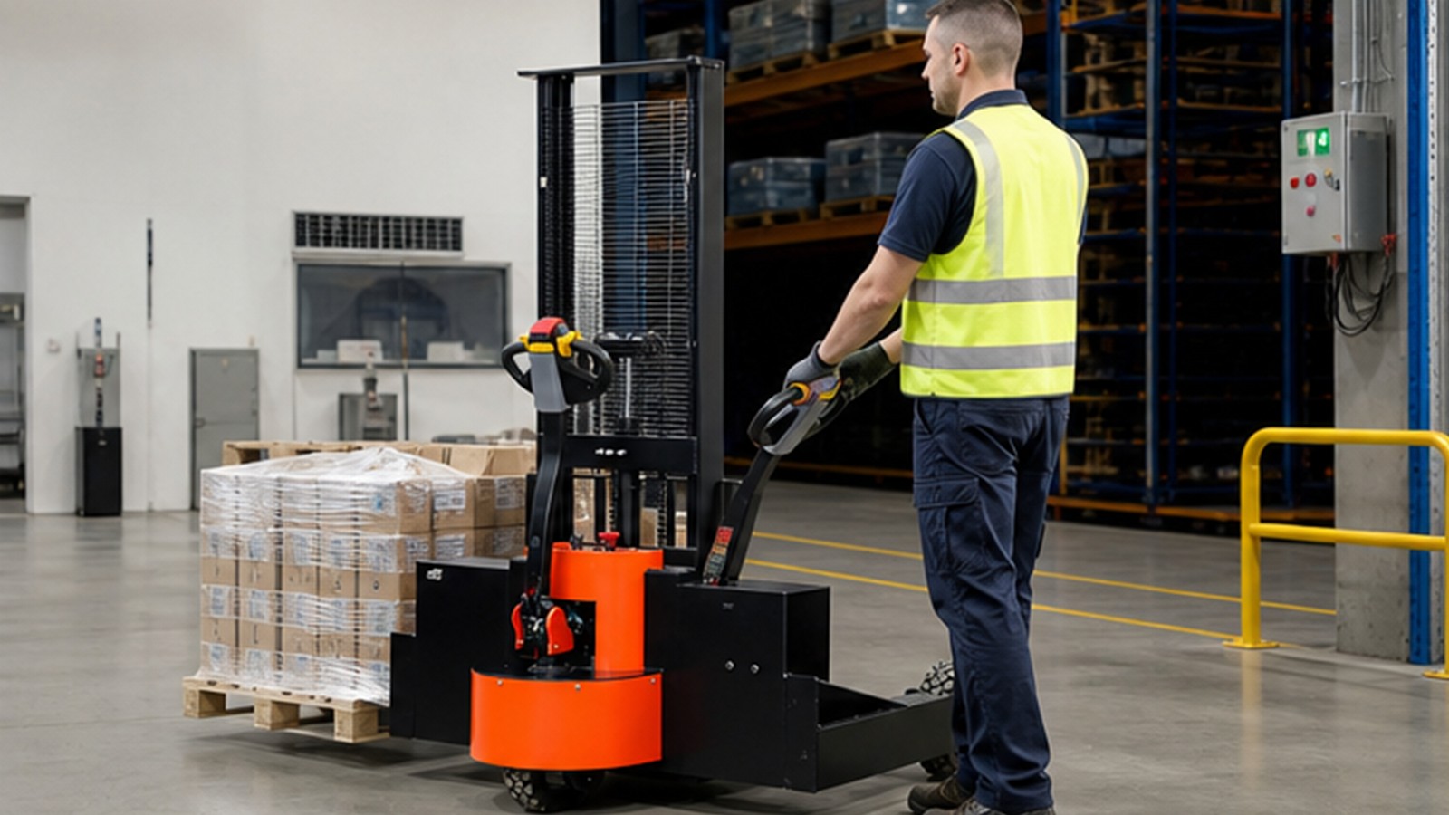 B28 off-road forklift application scene