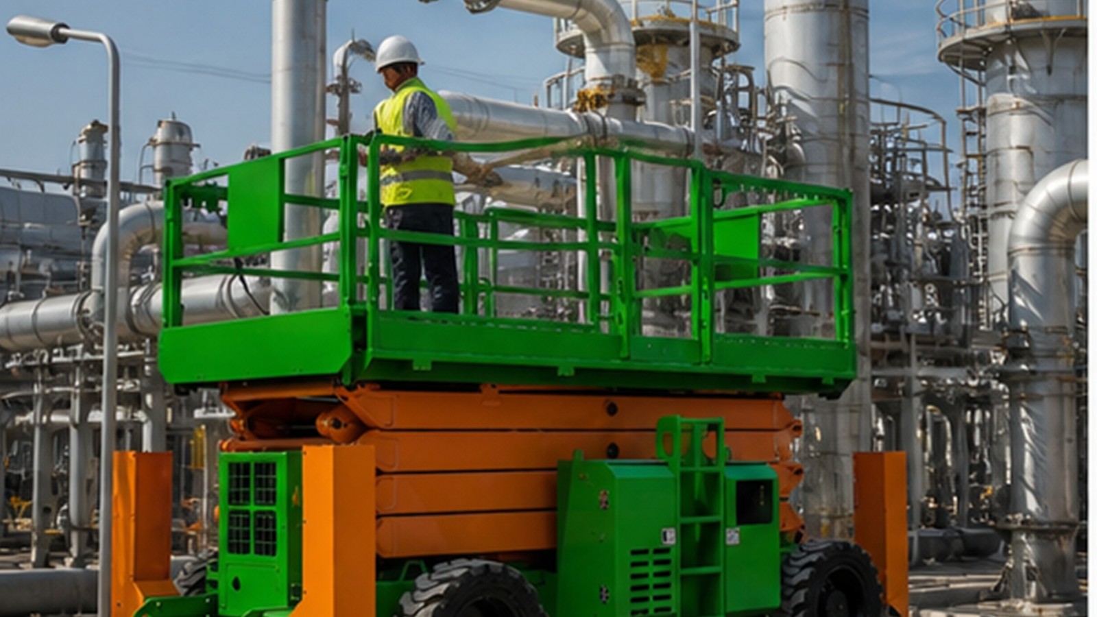 MYCPDB counterbalanced stacker application scene