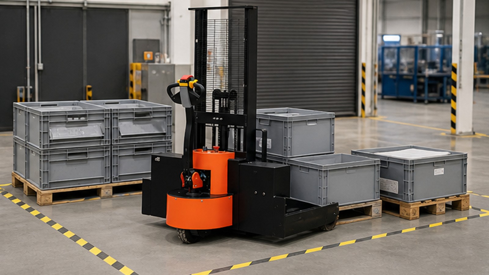 MYCBD electric pallet truck application scene