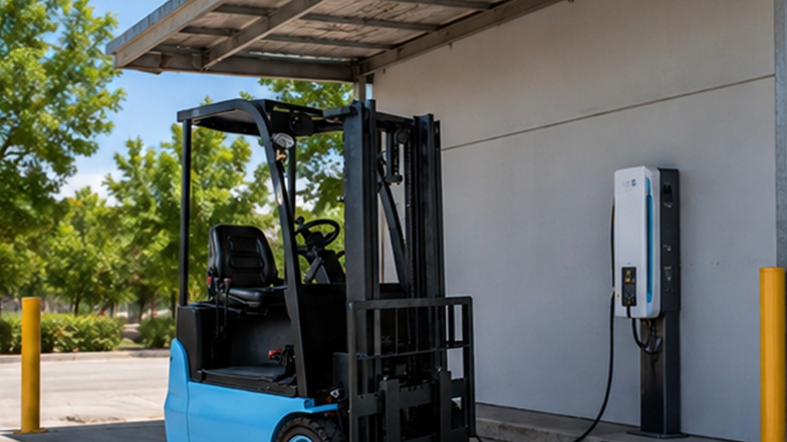 CPD20A electric forklift application scene