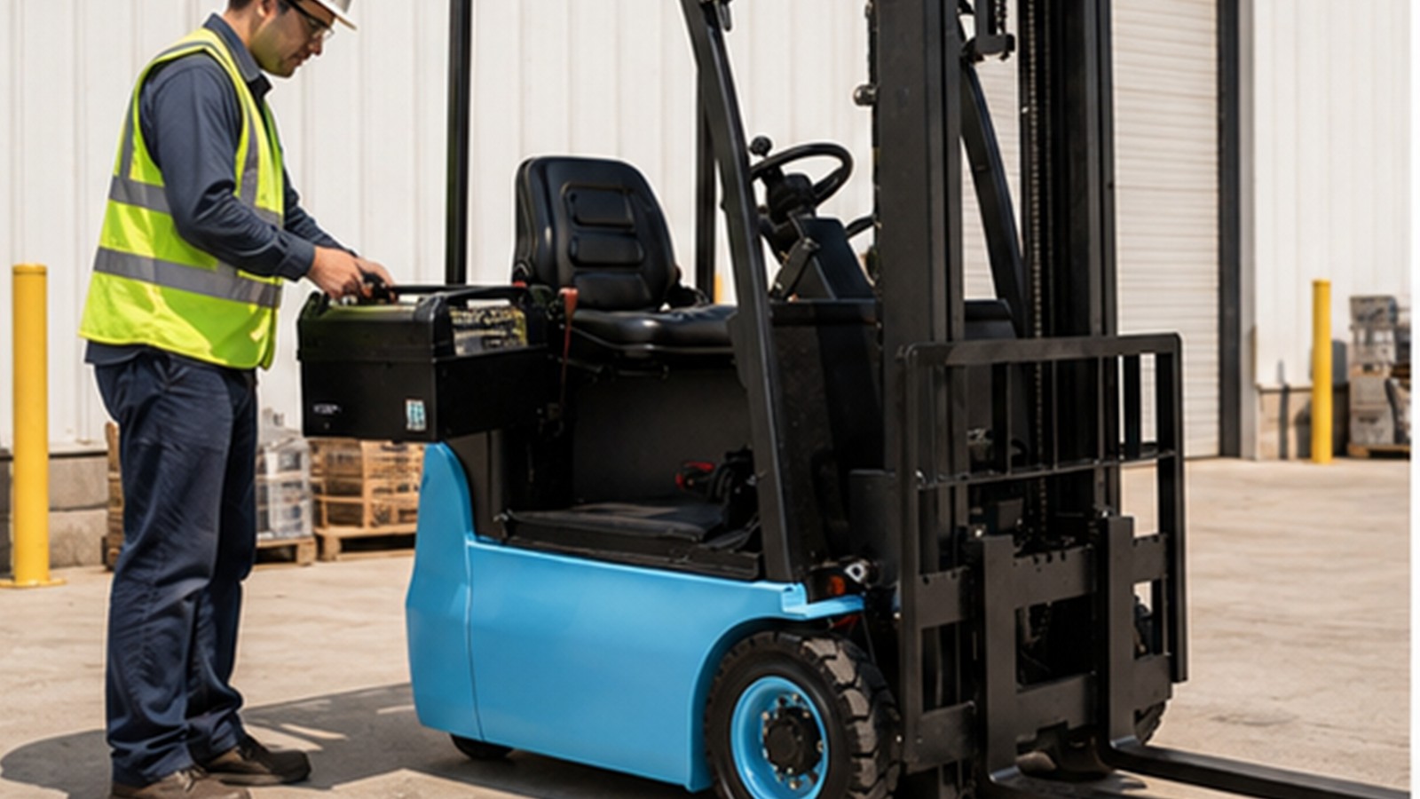 CPD30A electric forklift application scene