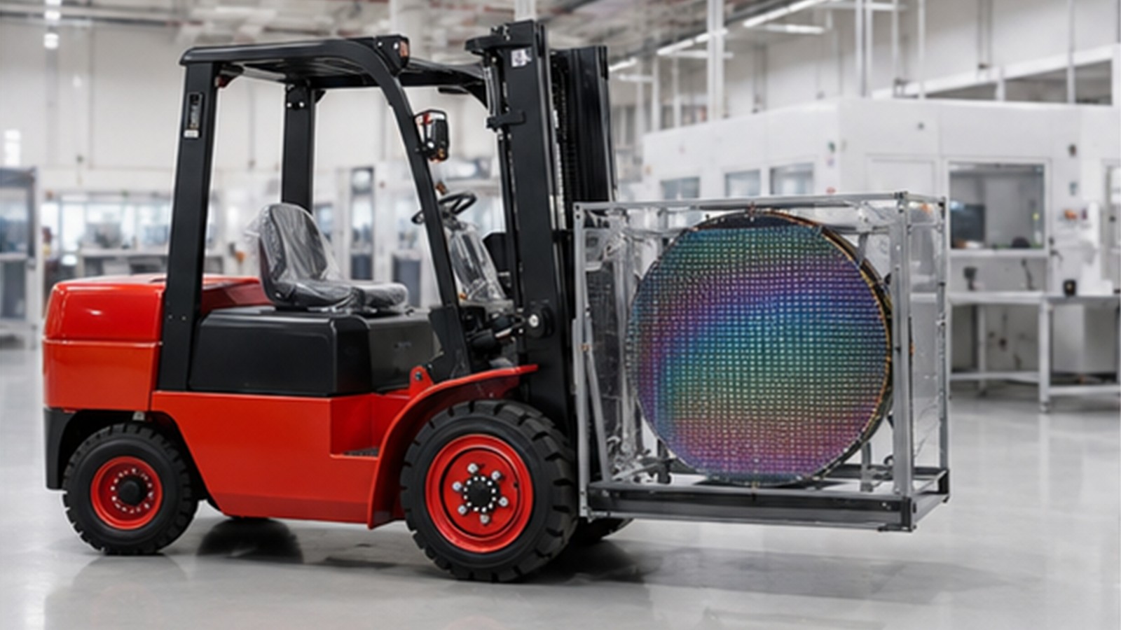 CPCK30 diesel forklift application scene
