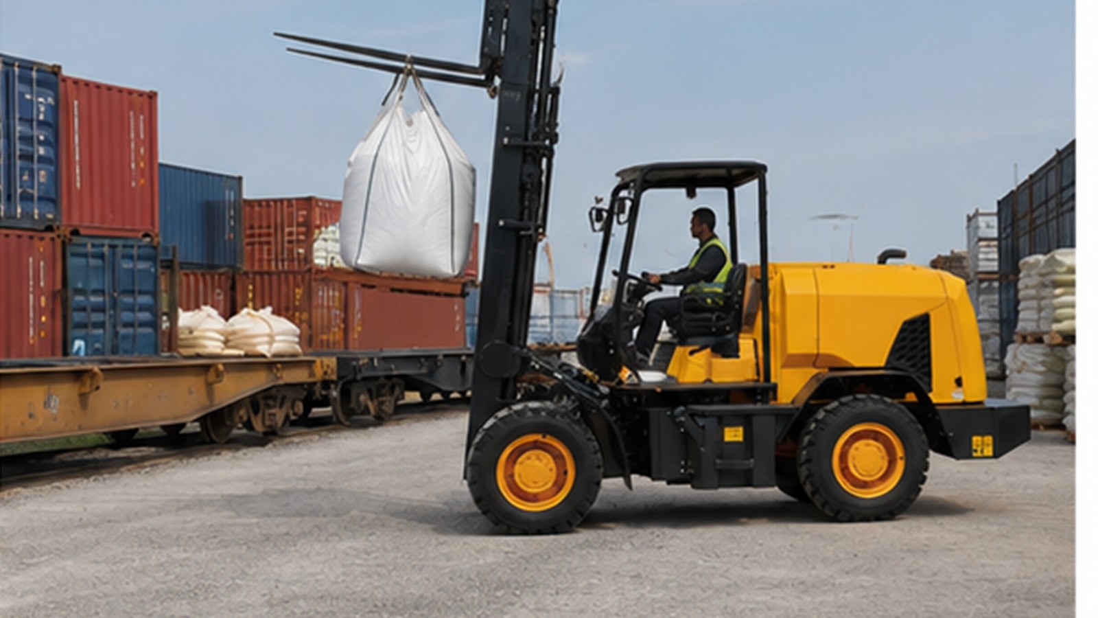 HLBCPC50 diesel forklift application scene