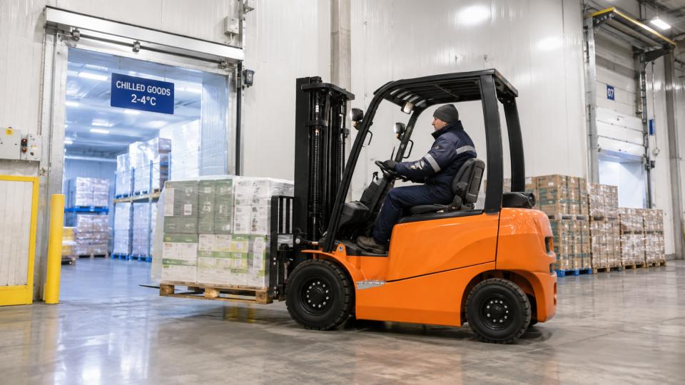 MYZG electric forklift for clean indoor logistics
