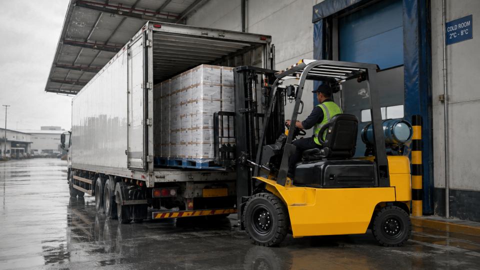 CPY15-XR 1.5-ton LPG forklift in a 2026 work scenario