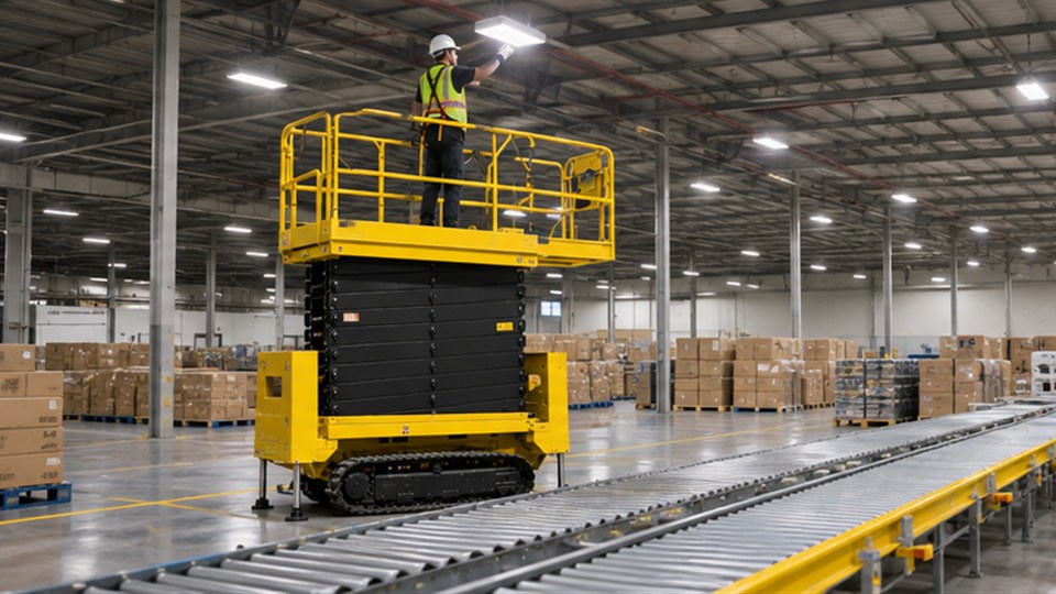 CPC30SY off-road forklift operating scenario