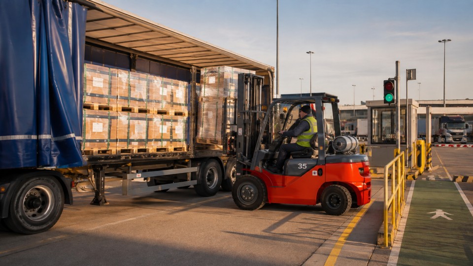 CPY15-XR 1.5-ton LPG forklift operating scenario